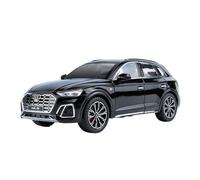 Fundición a presión 1:24 For Audi Q5 City SUV - Modelo Coche Simulación Aleación con Sonido Y Luz, Modelo En Miniatura Extraíble, Colección De Adornos Vehículos Réplica(Black)