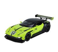 Fundición a presión 1:24 For Nissan 350Z Coche Deportivo Aleación Modelo Coche Sonido Y Luz Coche Retroceso Puertas Completamente Abiertas Modelo Vehículo En Miniatura Vehículos Réplica(Green B)