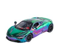 Fundición a presión 1:32 1:24 For McLaren P1 720 Modelo Coche Aleación Simulación Puerta Completamente Abierta Retorno A La Potencia Modelo Vehículo En Miniatura Adornos Vehículos Réplica(Electroplate