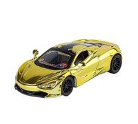 Fundición a presión 1:32 1:24 For McLaren P1 720 Modelo Coche Aleación Simulación Puerta Completamente Abierta Retorno A La Potencia Modelo Vehículo En Miniatura Adornos Vehículos Réplica(Electroplate