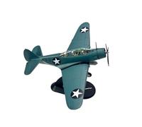 Fundición Metal 1/72 para U.S. Army TBD Torpedo Attack Aircraft Wasp T-3 Battle of Midway Aircraft (con Soporte) Modelo Militar de colección Regalo para exposición