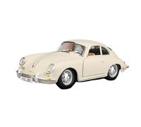 Fundido a troquel Coche Clásico Porsche 356b De Fundición A Presión A Escala 1:24 Simulación Nostálgica Retro, Modelo De Coche Estático De Aleación Adornos De Metaforl Para Decoración Del Hogar Maquet