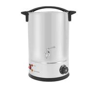 Fundidor de cera para hacer velas, 11,7 L, olla de cera eléctrica grande, control de temperatura de 30-110 °C, dispositivo de fusión de cera para hacer velas