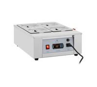 Fundidor de chocolate - 4 x 1,5 L - hasta 100 °C - Royal Catering