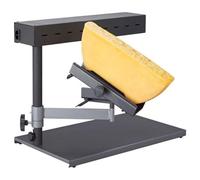 Fundidor de Queso Comercial, máquina de raclette doméstica de 600 W, Parrilla eléctrica for fundir Queso, área de Calentamiento de 26 x 9 cm, Parrilla deslizable, for restaurantes y cafeterías