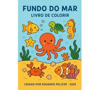 Fundo do Mar: Livro para colorir