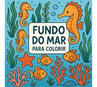 Fundo do mar para colorir