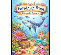 Fundo do mar para colorir