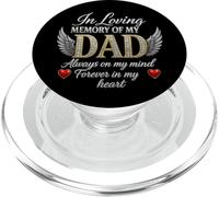 Funeral de pérdida de condolencias de memoria amorosa PopSockets PopGrip para MagSafe