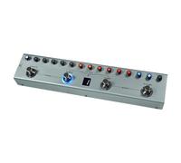 FUNFANG Procesador eléctrico multiefectos Bass Multi Efectos Pedal 3 bandas Ecualizadores XLR Salida equilibrada 3 Retrasos 3 Reverbs Bass Efectos Pedal BT Conexión Tipo-C Recargable para Bajo