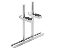 Funfob Aleación de aluminio Tarjeta gráfica Soporte CNC Soporte de tarjeta gráfica fija vertical ATX/ITX/MATX Chasis Kit de refrigeración A