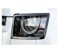 FUNFOB Cubierta Faro Delantero Coche Cubierta Faro Coche Carcasa Cristal para Lente Pantalla Transparente para Land para Rover para Defender para 2020-2024 Carcasa Faro (Talla : Izquierda)