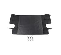 FUNFOB Cubiertas de Carga Cortina para Cubierta Maletero Trasero Interior con Hebilla Versión Cuatro Puertas para Jeep para Wrangler JL 2018 En Adelante Pantalla Retráctil para Maletero
