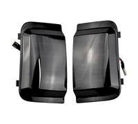 FUNFOB Intermitente Lateral 2 Luces LED Dinámicas De Señal De Giro para Peugeot para Boxer 2006 Intermitentes Secuenciales para Espejo Lateral Indicador Espejo(Smoked)