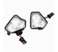 FUNFOB Intermitente Lateral Luz LED Dinámica Espejo Retrovisor Intermitente para Mercedes para Benz A B C E S CLA GLA GLK Clase W176 W246 W212 W204 W221 Indicador Espejo(Puddle Light)