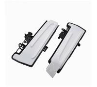 FUNFOB Intermitente Lateral Luz LED Dinámica Espejo Retrovisor Intermitente para Mercedes para Benz A B C E S CLA GLA GLK Clase W176 W246 W212 W204 W221 Indicador Espejo(Dynamic Milk White)