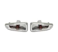 FUNFOB Intermitente Lateral Luz Posición Lateral Guardabarros Delantero Coche Luz Señal Giro Para I800 Para IMax H1 Para Starex 07-18 92303-4H000 92304-4H000 Indicador Espejo(1pair)