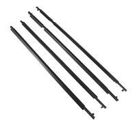 FUNFOB Sellos Puertas y Ventanas Burlete De Moldura para Ventana Exterior 4 Uds para Toyota para RAV4 Versión Estadounidense 2006-2012 Burlete De Goma protección de Bordes