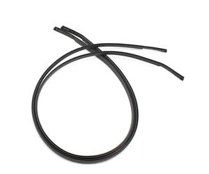 FUNFOB Sellos Puertas y Ventanas para Toyota para Yaris Hatchback 2014-2018 755520D082 755510D132 Par Tiras De Sellado Moldura con Acabado Goteo para Techo De Coche protección de Bordes