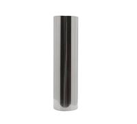 FUNFOB Tubos de Escape Tubo Acero 304 Universal 400mm Longitud Recto Multiusos Materiales Soldadura Tubo Escape Varios Tamaños Automóviles Tubo de Escape de Cola(70MM)