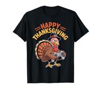 FunGaming Turkey Happy Fall Harvest Celebration Video Game Camiseta