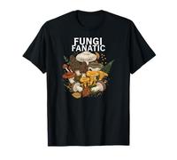 Fungi Fanatic Mushroom Foraging Mycology Design Camiseta