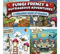 Fungi Frenzy & Outrageous Adventures: A whimsical World of Wonders coloring book