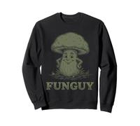 Fungi Fun Guy Lindo Amante de los Hongos Sonrientes Sudadera
