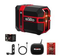 Funguard Nivel Láser Autonivelante 360 Grados, Rojo Láser Módulo Láser Dual 35M, 3 Modos Conmutables Horizontal/Vertical, Modo Pulso, Carga USB, IP54 para Obras de Construcción,DIY