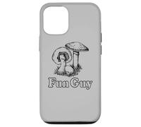Funguy Fungi Guy Setas Forager Forager Fun Tees Carcasa para iPhone 12/12 Pro