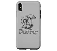 Funguy Fungi Guy Setas Forager Forager Fun Tees Carcasa para iPhone XS MAX