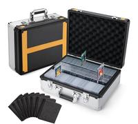 FunGuys Toploader - Caja de almacenamiento para tarjetas deportivas, almacenamiento de tarjetas de carga superior, cajas de almacenamiento de carga superior, funda para tarjetas coleccionables con