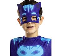 Funidelia | Antifaz Gatuno - PJ Masks para niño Dibujos Animados, Gatuno, Buhita, Gekko - Accesorios para niños, accesorio para disfraz - Azul