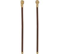 Funidelia Bastón Oficial del Joker para hombre y mujer. Accesorios de disfraces para adultos para fiestas, Carnaval y Halloween