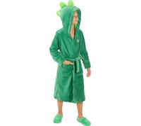 Funidelia | Bata Gekko - PJ Masks para niño Dibujos Animados, Gatuno - Accesorios & merchandising - Regalos originales para Navidad, cumpleaños y otras celebraciones - Talla 7-9 años - Verde