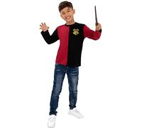 Funidelia | Camiseta Harry Potter Torneo Tres Magos Harry Potter para niño El mejor merchandising para regalar a verdaderos fans en Navidad, cumpleaños o cualquier celebración - Rojo