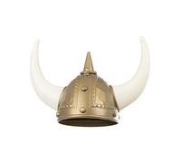 Funidelia | Casco de Vikingo para Hombre y Mujer Nórdico, Valkiria, Bárbaro, Vikings - Color: Gris/Plateado, Accesorio para Disfraz - Divertidos Disfraces y complementos