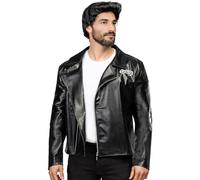 Funidelia Chaqueta Oficial T-Birds - Grease para hombre, Años 50: Rock & Roll, John Travolta - Traje para adultos para fiestas, Carnaval y Halloween, Talla M