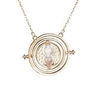 Funidelia | Collar Giratiempo Hermione - Harry Potter para mujer Gryffindor, Magos, Películas & Series, Hogwarts - Accesorios para adultos, accesorio para disfraz - Dorado