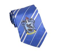 Funidelia | Corbata Ravenclaw Harry Potter Oficial para Hombre y Mujer Hogwarts, Magos, Películas & Series - Color: Azul, Accesorio para Disfraz - Licencia: 100% Oficial