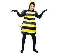 Funidelia | Disfraz de abeja para hombre y mujer Animales, Insectos, Bicho, Abeja - Disfraz para adultos y divertidos accesorios para Fiestas, Carnaval y Halloween - Talla Única - Amarillo