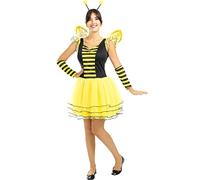 Funidelia | Disfraz de Abeja para Mujer Talla XL Animales, Insectos, Bicho, Abeja - Color: Amarillo - Divertidos Disfraces y complementos para Carnaval y Halloween