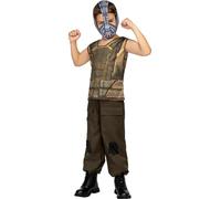 Funidelia | Disfraz de Bane - Batman para niño Superhéroes & DC Comics - Disfraz para niños y divertidos accesorios para Fiestas, Carnaval y Halloween - Talla 5-6 años