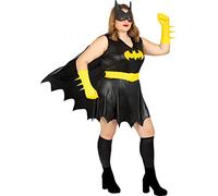 Funidelia | Disfraz de Batgirl para mujer Barbara Gordon, Superhéroes, DC Comics - Disfraz para adultos y divertidos accesorios para Fiestas, Carnaval y Halloween - Talla XL - Morado