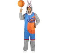 Funidelia | Disfraz de Bugs Bunny Space Jam - Looney Tunes para hombre y mujer Dibujos Animados - Disfraces para adultos, accesorios para Fiestas, Carnaval y Halloween - Talla L-XL - Gris/Plateado