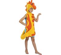 Funidelia | Disfraz de Caballito de Mar para niño y niña Animales - Disfraz para niños y divertidos accesorios para Fiestas, Carnaval y Halloween - Talla 3-6 años - Naranja