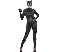 Funidelia | Disfraz de Catwoman clásico para mujer Mujer gato, Superhéroes, DC Comics, Villanos - Disfraces para adultos, accesorios para Fiestas, Carnaval y Halloween - Talla S - Negro