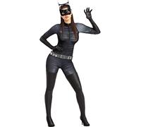 Funidelia | Disfraz de Catwoman para mujer Mujer gato, Superhéroes, DC Comics, Villanos - Disfraz para adultos y divertidos accesorios para Fiestas, Carnaval y Halloween - Talla S - Negro