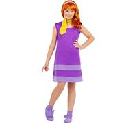 Funidelia | Disfraz de Daphne - Scooby Doo Oficial para niña Talla 3-4 años Scooby Doo, Dibujos Animados - Color: Morado - Licencia: 100% Oficial - Divertidos Disfraces y complementos