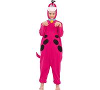 Funidelia | Disfraz de Dino - Los Picapiedra para niño y niña The Flintstones, Dinosaurio - Disfraz para niños y divertidos accesorios para Fiestas, Carnaval y Halloween - Talla 3-4 años - Morado
